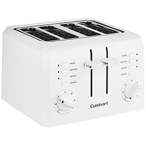  Cuisinart CPT-142P1 2-Slice Compact Plastic Toaster, 4, White