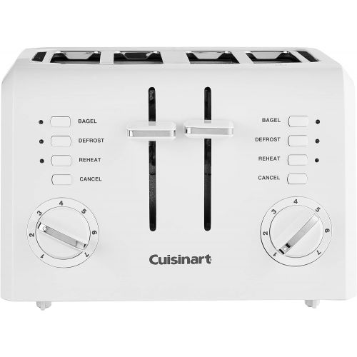  Cuisinart CPT-142P1 2-Slice Compact Plastic Toaster, 4, White