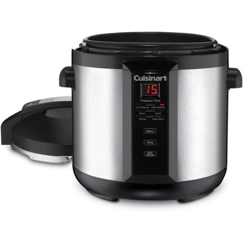  Cuisinart CPC-600N1 6-Quart Electric Pressure Cooker, Silver