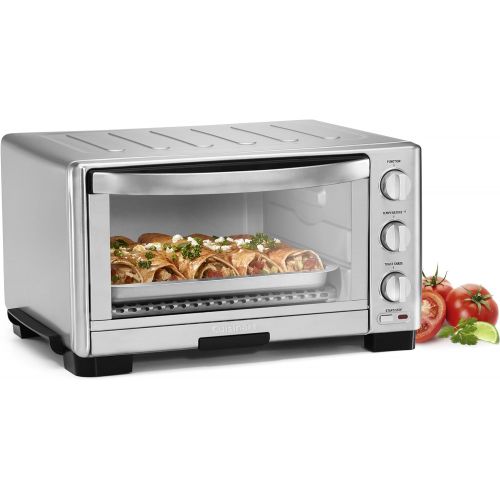  Cuisinart TOB-1010 Toaster Oven Broiler, 11.77 x 15.86 x 7.87, Silver