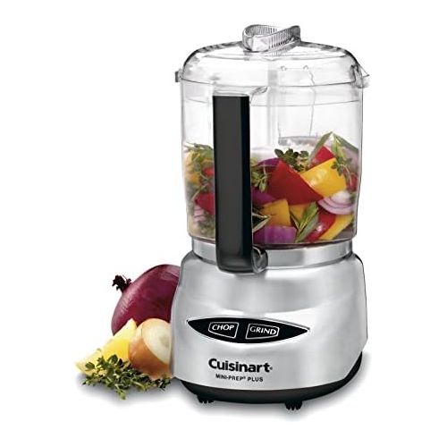  Cuisinart Mini-Prep Plus 4-Cup Food Processor, Brushed Stainless