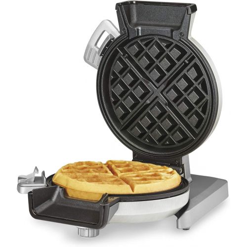  Cuisinart WAF-V100 Waffle Iron, Single, Silver