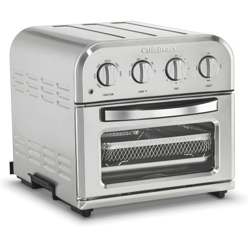  Cuisinart TOA-28 Compact Toaster Oven Airfryer, Silver