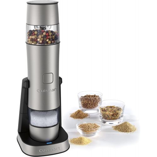  Cuisinart SG-3 Stainless Steel Rechargeable Salt, Pepper and Spice Mill