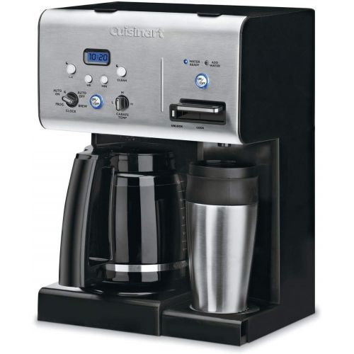  Cuisinart CHW-12P1 12-Cup Programmable Coffeemaker with Hot Water System, Black