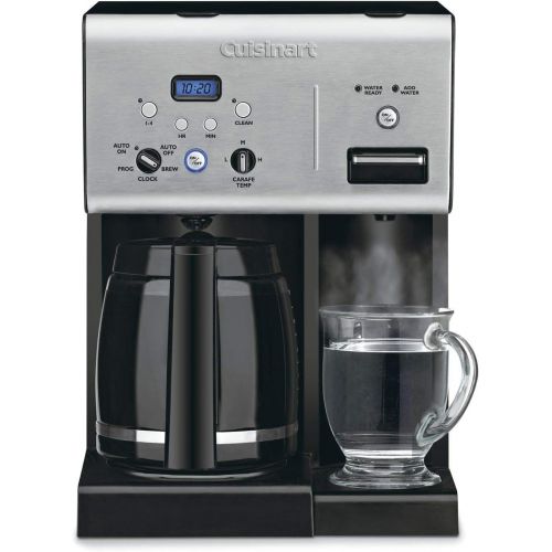  Cuisinart CHW-12P1 12-Cup Programmable Coffeemaker with Hot Water System, Black