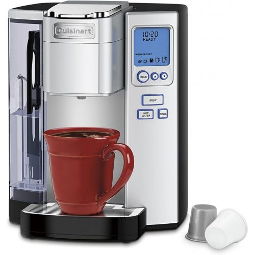  Cuisinart SS-10P1 Premium Single-Serve Coffeemaker Coffemaker, 72 Oz, Silver