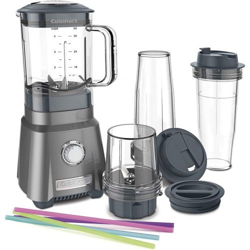  Cuisinart CPB-380 Hurricane Compact Juicing Blender, Gunmetal