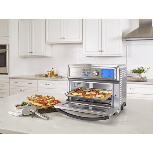  Cuisinart TOA-65 Digital Convection Toaster Oven Airfryer, Silver