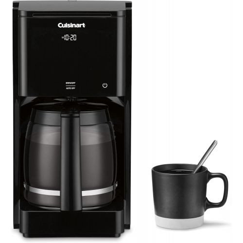  Cuisinart DCC-T20 14-Cup Touchscreen Programmable Coffeemaker Bundle with Stainless Steel Coffee Canister (2 Items)