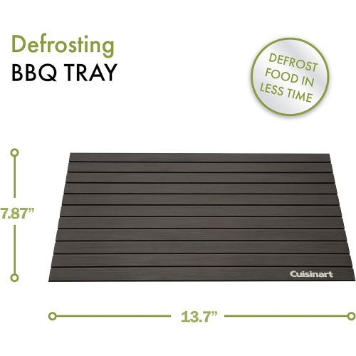  Cuisinart CDT-010 BBQ Defrosting Tray, Black