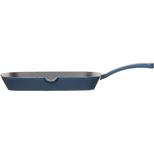  Cuisinart , 9.25 Square Grill Pan, Enameled Provencial Blue
