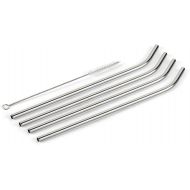CUISINART CTG-00-SSSB Stainless Steel Bent Straw Set, 6 PC, Silver