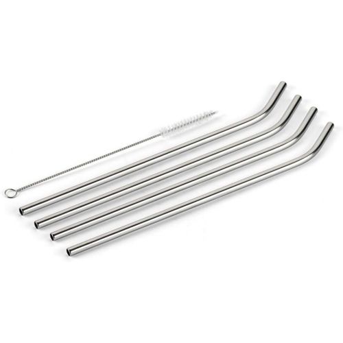  CUISINART CTG-00-SSSB Stainless Steel Bent Straw Set, 6 PC, Silver