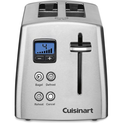  Cuisinart CPT-415P1 Motorized Toaster, 2-Slice, Brushed Stainless