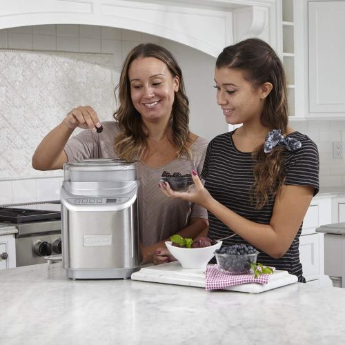  Cuisinart ICE-70C Gelato, Ice Cream and Sorbet Maker, Silver