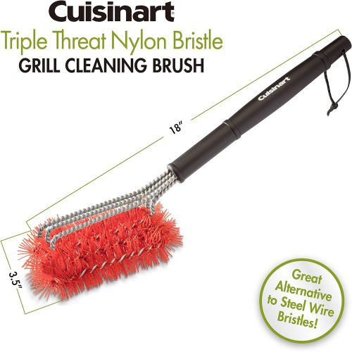  Cuisinart CCB-939 Triple Nylon Bristle Grill Brush