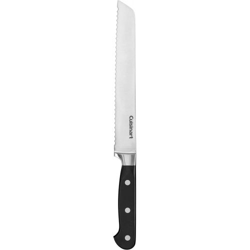  Cuisinart C77TR-8BD Triple Rivet Collection 8 Bread Knife, Black