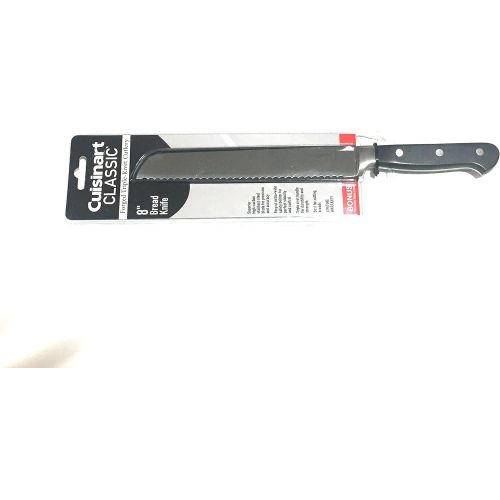  Cuisinart C77TR-8BD Triple Rivet Collection 8 Bread Knife, Black