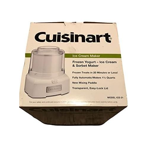  Cuisinart 1-1/2 Quart Ice Cream Maker