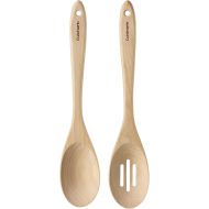 Cuisinart GreenGourmet Beechwood Solid and Slotted Spoons, 2-Pack
