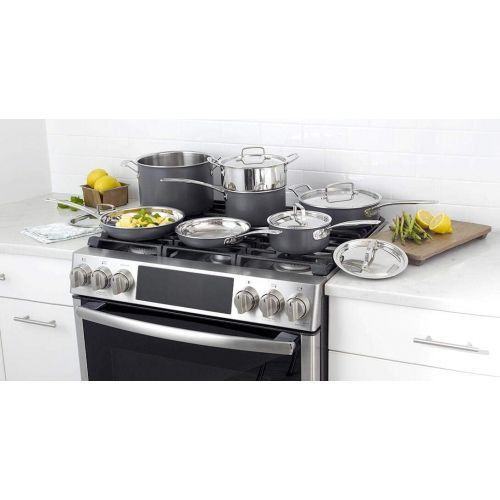  Cuisinart MultiClad Unlimited Dishwasher Safe 12-Piece Cookware Set