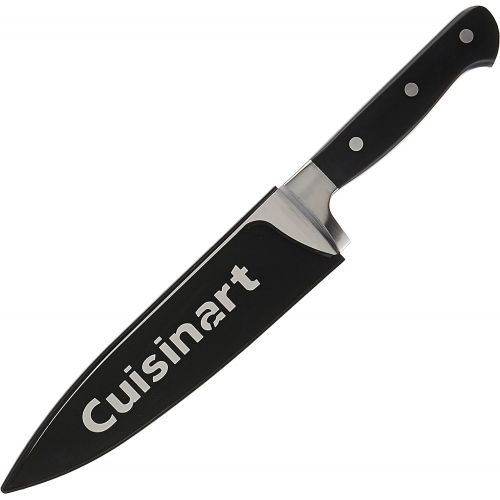  Cuisinart C77TR-8CF Triple Rivet Collection 8 Chef Knife, Black