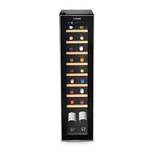  Cuisinart CWC-1800CU Private Reserve Cooler, Black Wine Refrigerator, 18 Bottles