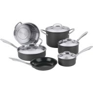 Cuisinart GG-10 Hard Anodized 10-Piece Set GreenGourmet, Black