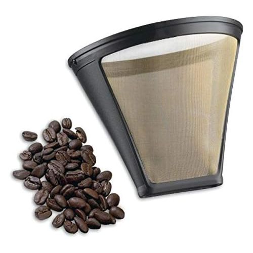  Cuisinart GTF-4 Tone Coffee Filter, 4-Cup Cone, Black/Gold