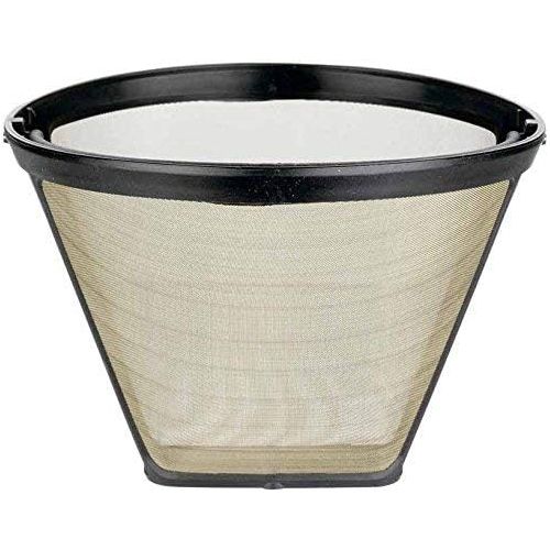  Cuisinart GTF-4 Tone Coffee Filter, 4-Cup Cone, Black/Gold