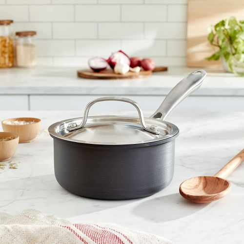  Cuisinart GG19-14 GreenGourmet Hard-Anodized Nonstick 1-Quart Saucepan with Cover