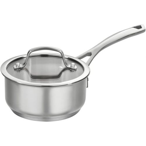  CUISINART 9519-14 Forever Stainless Collection Saucepan and Lid, 1 Qt, Stainless Steel