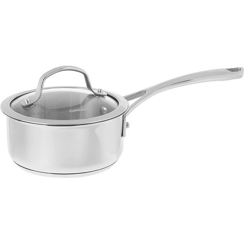  CUISINART 9519-14 Forever Stainless Collection Saucepan and Lid, 1 Qt, Stainless Steel