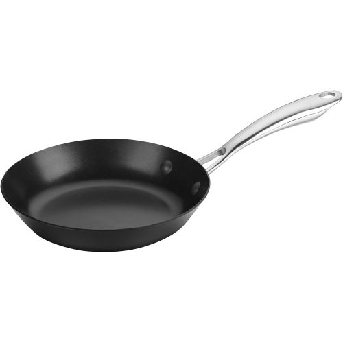  CUISINART CCS22-20BK 8 Carbonware Skillet, 8, Black/Silver