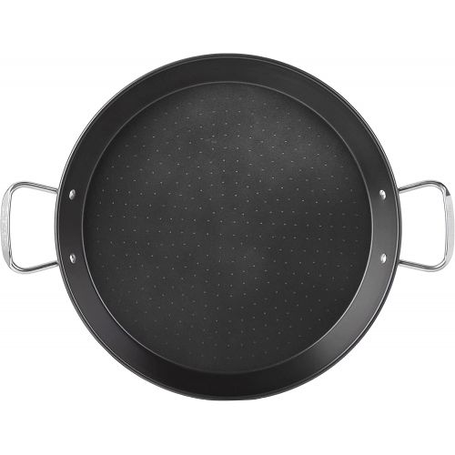  Cuisinart ASP-38CR 15-Inch Paella Pan With Lid, Red