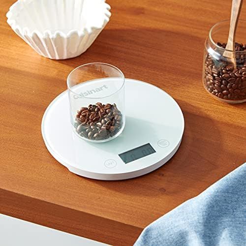  Cuisinart KFS-1W DigiPad Digital Kitchen Scale, White