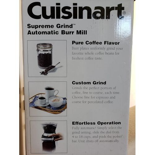  Cuisinart Automatic Coffee Mill Burr Grinder, CCM-16