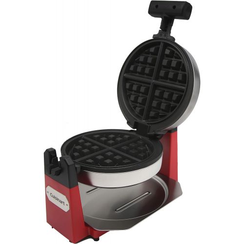  Cuisinart WAF-F10R Maker Waffle Iron, Single, Red