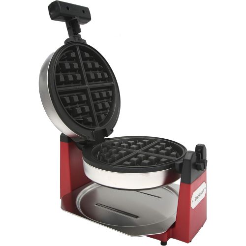  Cuisinart WAF-F10R Maker Waffle Iron, Single, Red