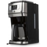 CUISINART DGB-800C Cuisinart Fully Automatic 12-Cup Burr Grind & BrewTM Coffeemaker, Black/Silver, 1 Count, Silver