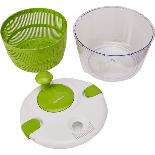  Cuisinart CTG-00-SAS Salad Spinner, Green and White & CTG-00-BG Boxed Grater, Black, One Size