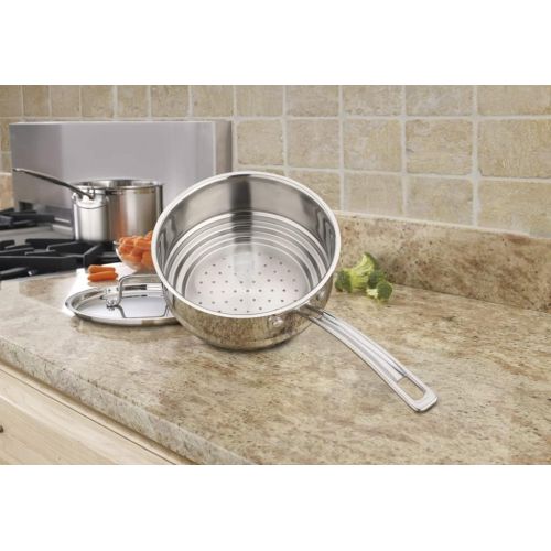  Cuisinart MultiClad Pro Stainless Universal Steamer with Cover