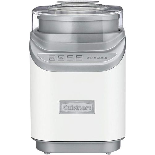  Cuisinart ICE-60WP1 Cool Creations Ice Cream Maker White Bundle with 1 YR CPS Enhanced Protection Pack