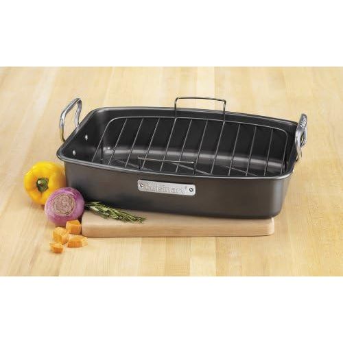  Cuisinart ASR-1713V Ovenware Classic Collection 17-by-13-Inch Roaster with Removable Rack