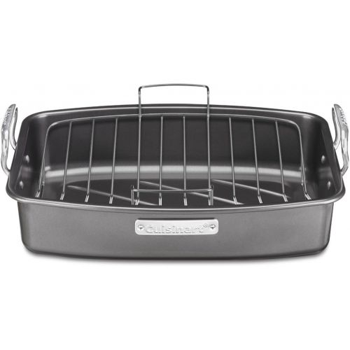  Cuisinart ASR-1713V Ovenware Classic Collection 17-by-13-Inch Roaster with Removable Rack