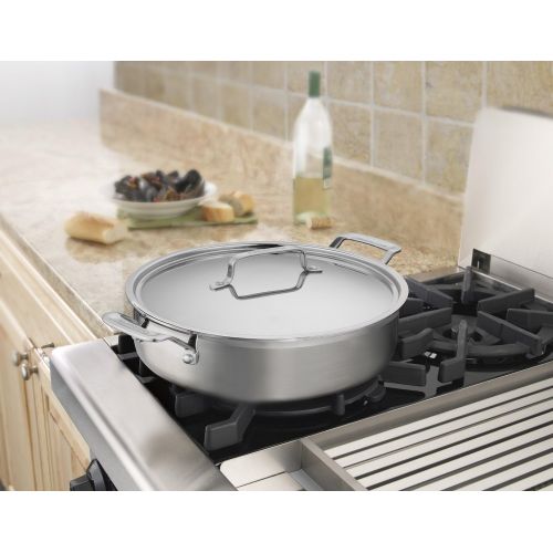  Cuisinart MultiClad Pro Stainless 5-1/2-Quart Casserole with Cover