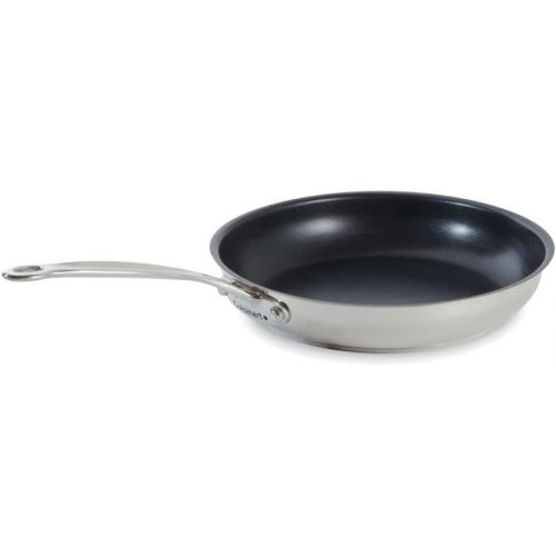  Cuisinart 722-24NS Chefs Classic Nonstick Stainless 10-Inch Open Skillet