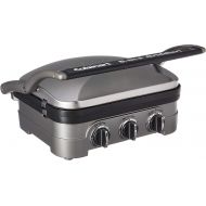 Cuisinart Griddler Gourmet, 5 Functions in 1 Unit: Contact Grill, Panini Press, Full Grill, Full Griddle, and Half Grill/Half Griddle