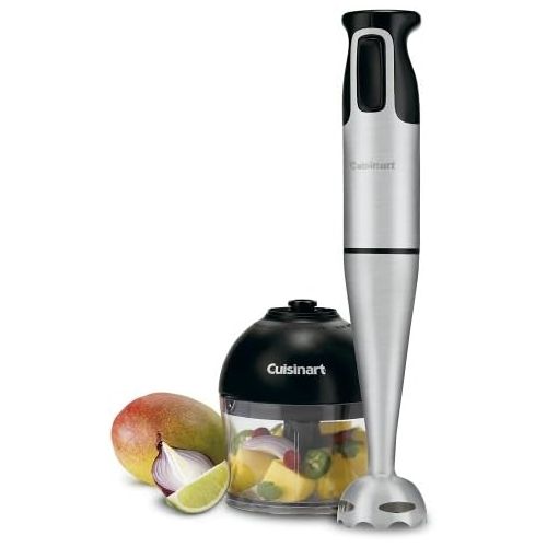  Cuisinart CSB-77 Smart Stick Hand Blender with Whisk and Chopper Attachments